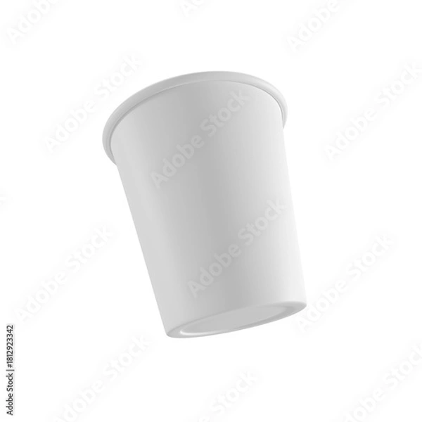 Obraz Plastic cups mockup 