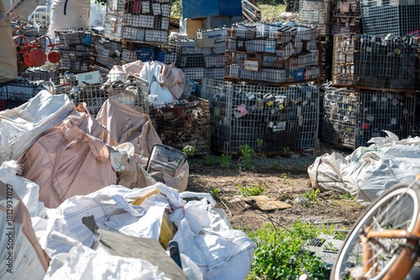 Obraz ゴミ捨て場