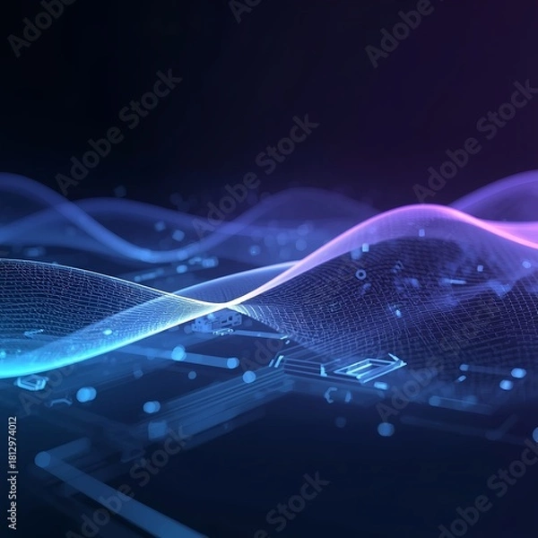 Obraz abstract fractal realms