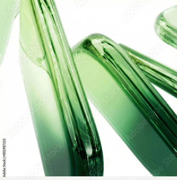 Obraz fresh green onion By Generated AI