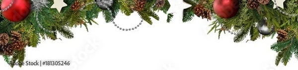 Obraz Weihnachten Banner Panorama Hintergrund