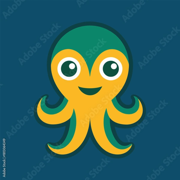 Obraz funny cartoon owl