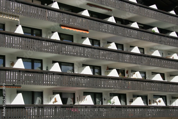 Obraz monotonous housing