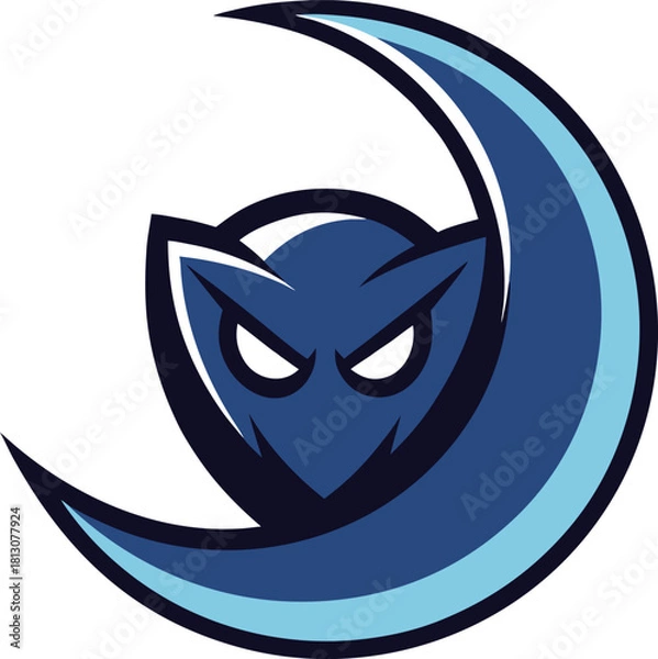 Obraz black and white mask