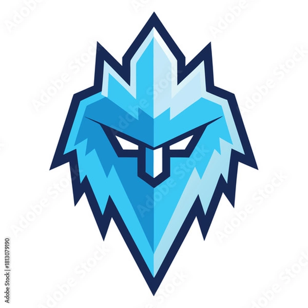 Obraz snowflake on white background