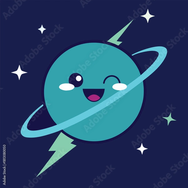 Obraz cartoon moon cartoon