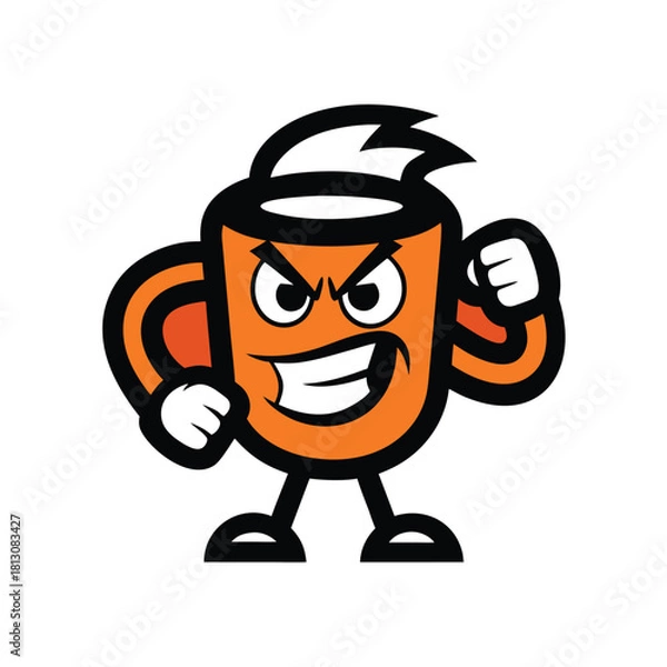 Obraz funny cartoon character