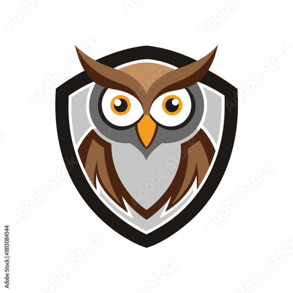 Obraz owl on a branch