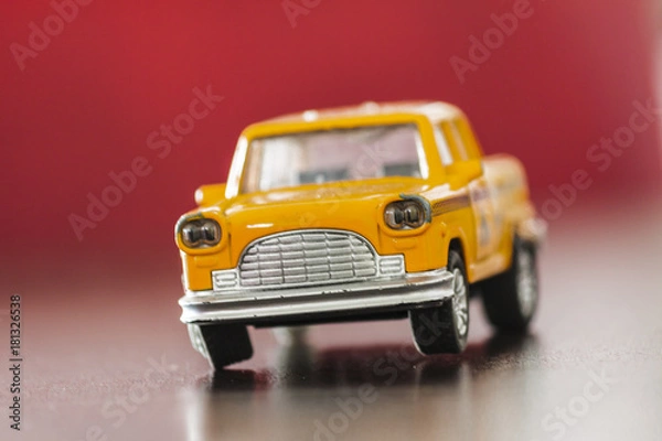 Fototapeta Szalona taksówka