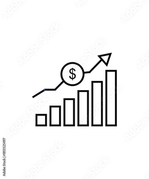 Obraz GROWTH FREE ICON