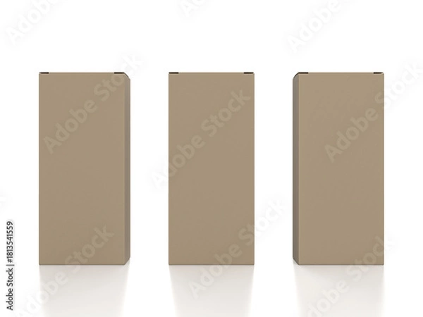 Fototapeta Packaging boxes