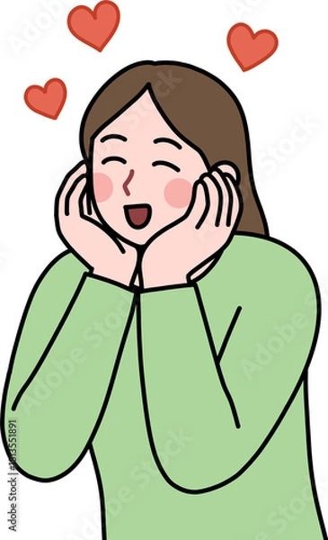 Obraz 사랑에 빠진 여자