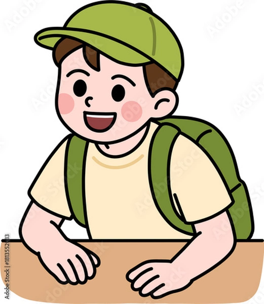 Obraz 모자 쓴 소년