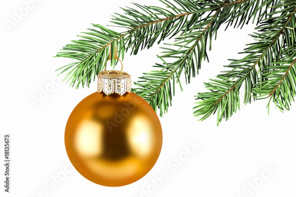 Obraz Weihnachtskugeln