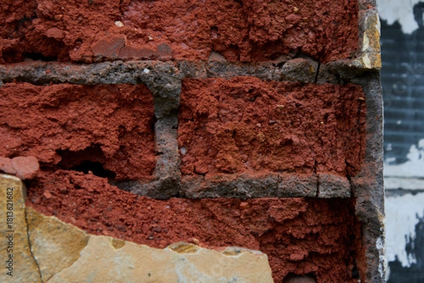 Fototapeta old brick wall