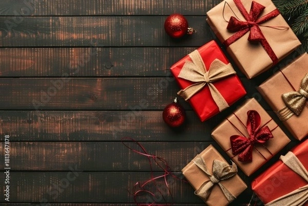 Obraz christmas gift box