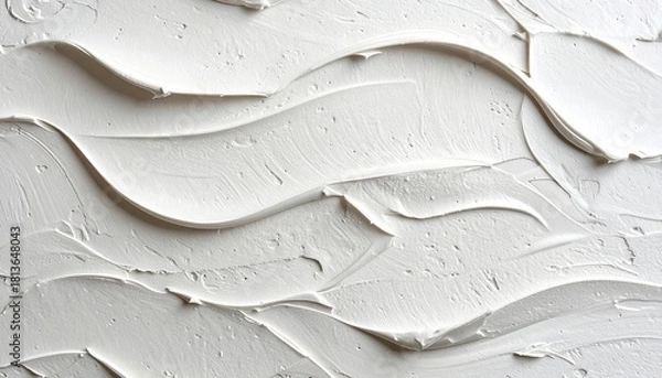 Obraz Abstract background of white plaster