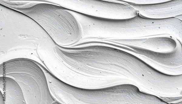 Obraz Abstract background of white plaster