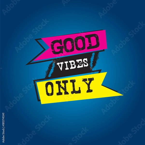 Obraz Typography stylish bold lettering artwork