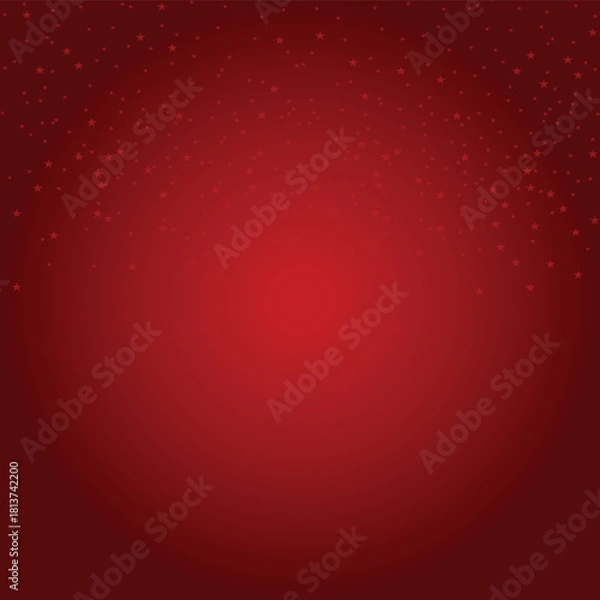 Fototapeta Red Christmas Background Vector Design.