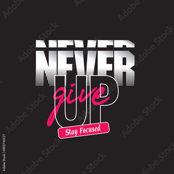 Obraz Typography Modern Creative Text Design