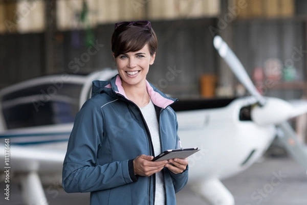 Obraz Travel and aviation apps
