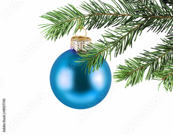 Obraz Weihnachtskugeln