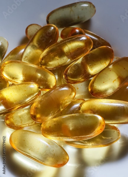 Obraz fish oil capsules