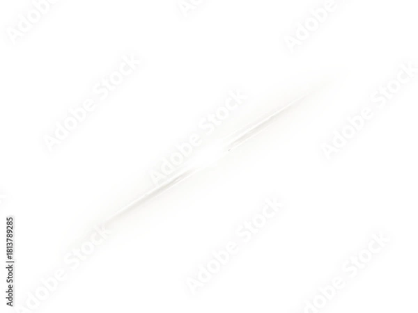 Fototapeta Diagonal white light streak speed motion blur effect PNG image