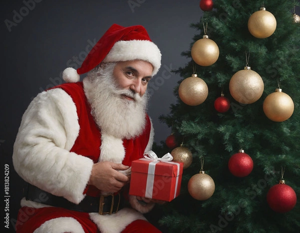 Obraz santa claus with gifts