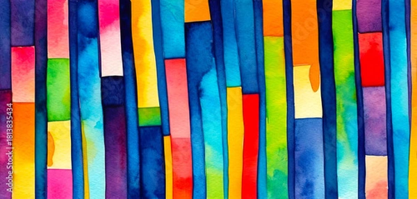 Obraz Bright abstract colorful pattern