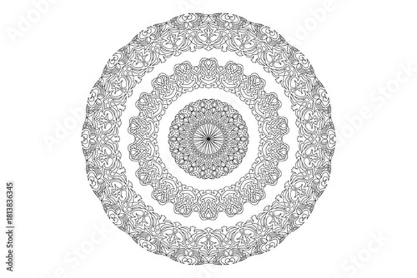 Obraz Mandala Design with Beautiful Work