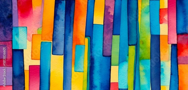 Obraz Bright abstract colorful pattern