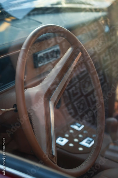 Obraz car steering wheel

