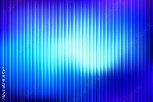 Fototapeta Futuristic Electric Blue Light Panel Background – Diagonal Glow Effect with Soft Radiance – Ideal for Social Media, EDM Events, Album Covers or Stream Overlays – Modern Minimalist Aesthetic