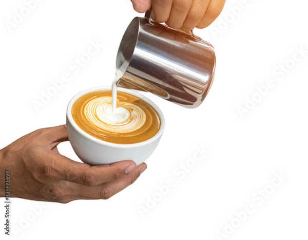 Obraz  Barista Making Fresh Coffee