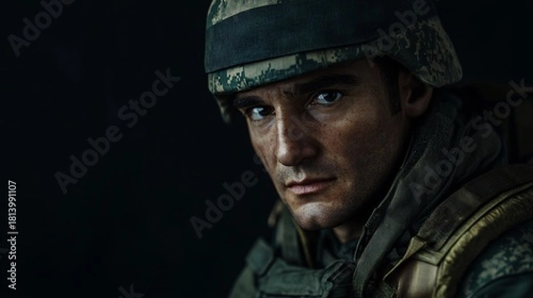 Fototapeta Transitioning to Civilian Life After Military Service