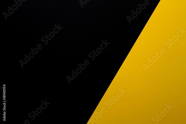 Obraz yellow and black paper