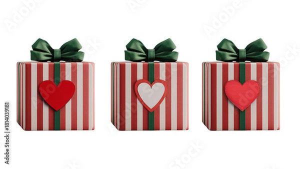Fototapeta christmas gift boxes