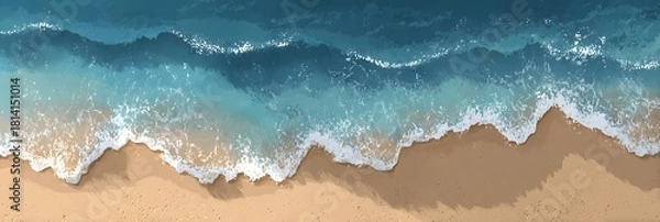 Obraz Ocean Shoreline View