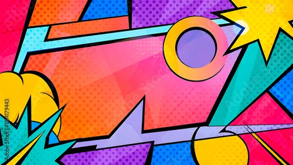 Fototapeta vector illustration of a abstract background