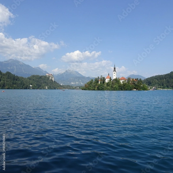 Fototapeta Lac de Bled