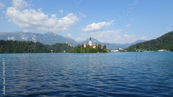 Fototapeta Lac de Bled