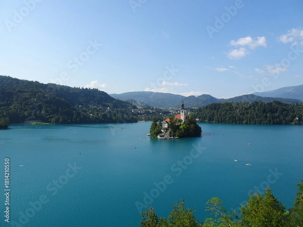 Fototapeta Lac de Bled