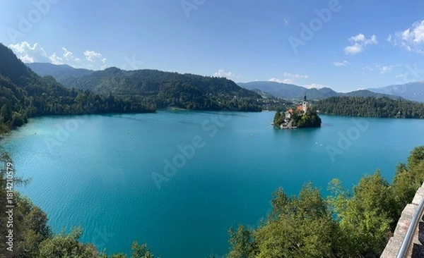Fototapeta Lac de Bled
