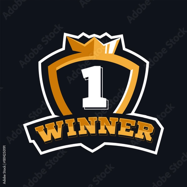 Obraz winner logo