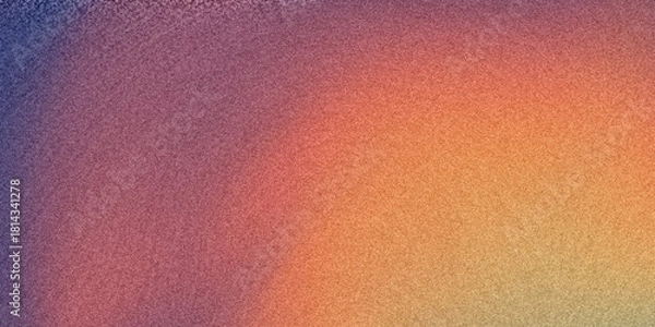Fototapeta Abstract grainy gradient background with smooth color transition