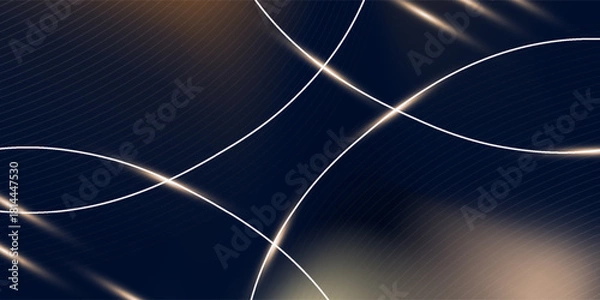 Fototapeta blue background design With luxurious effect elements Vector illustration