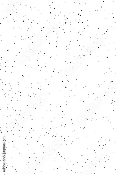 Obraz Distressed halftone grunge black and white vector texture - wrapping pack paper background for creation abstract vintage design effect with noise, scratch and grain.