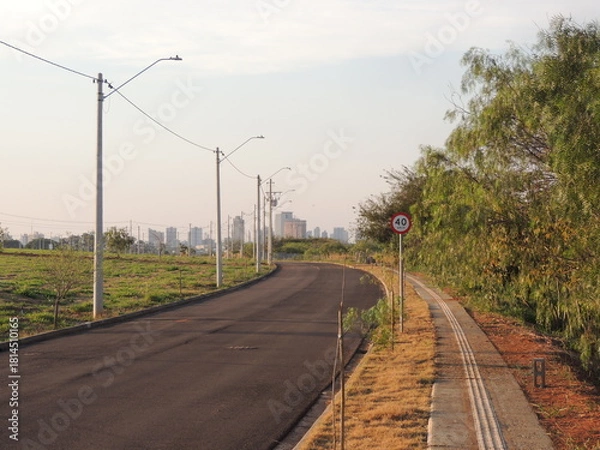 Fototapeta Gated community - Araçatuba - São Paulo - Brazil